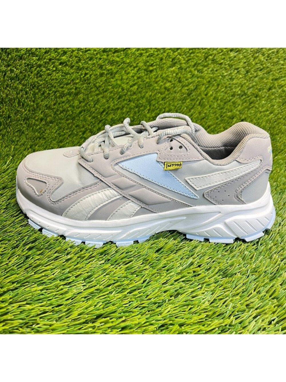 Reebok Hyperium EH Womens Size 7.5 Gray Blue Composite Steel Toe Work Shoes - Picture 3 of 10